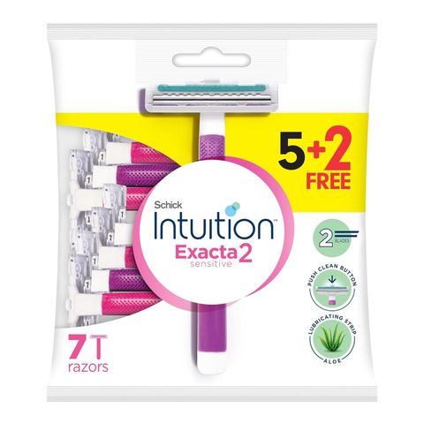 Schick 2 Exacta Sensitive Women 7 Pieces