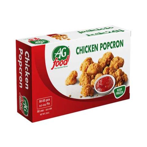 AG Food Chicken Popcorn 50 To 55 Pieces 250g
