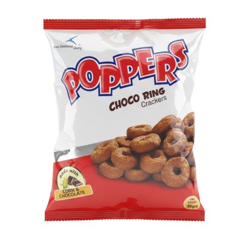 Poppers Choco Ring Crackers 30g
