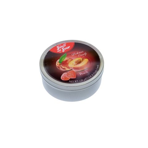 Mrs Sweet And Mr Sour Peach Soft Candy 128g
