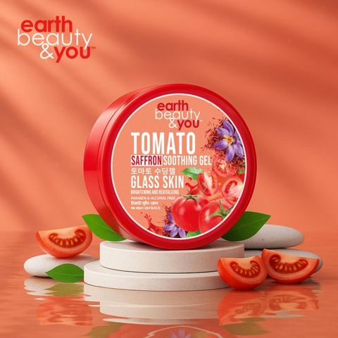 Earth Beauty & You Soothing Gel Tomato & Saffron 250ml