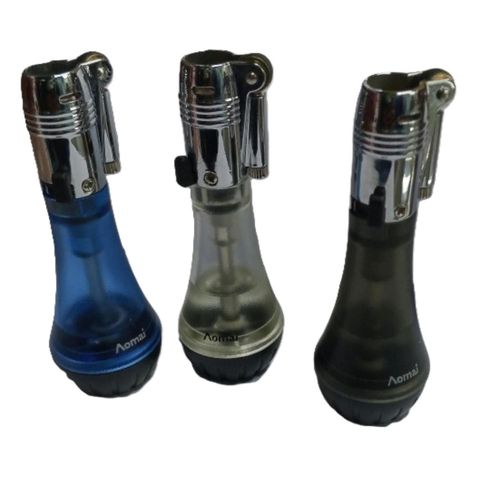 Transparent Bottle Gas Assorted Lighter 1 Piece