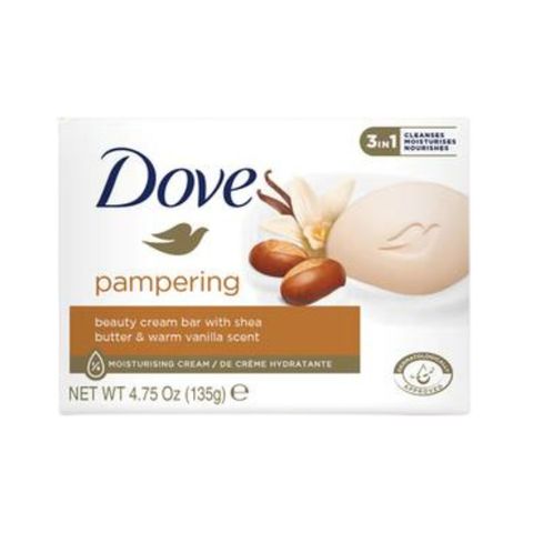 Dove Beauty Bar Soap Pampering Shea Butter 135g