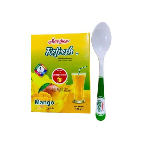 Meridian Refresh Soft Drink Powder Mango 120g