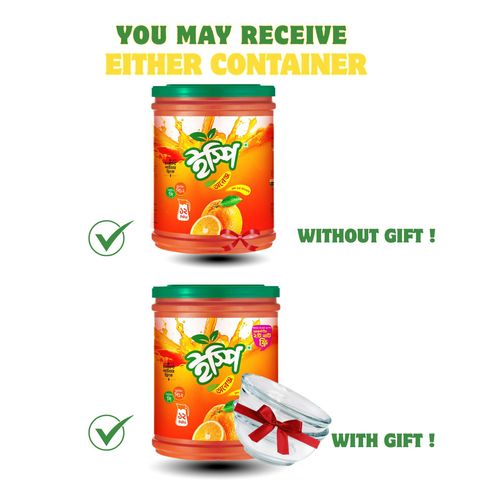 Buy Ispi Orange Instant Powder Drink Jar 1500g & Get Free Glass Bowl 2 Pieces