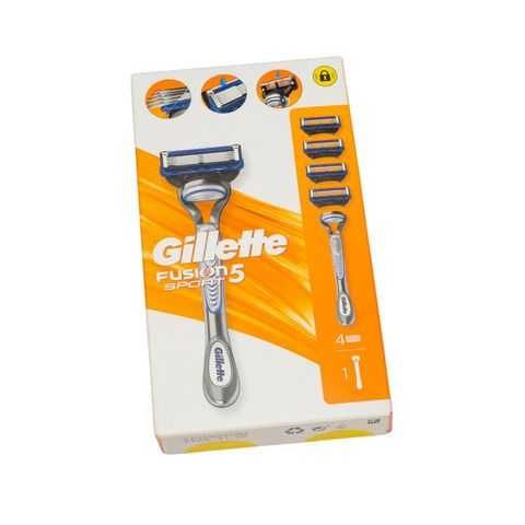 Gillette Fusion5 Sport 1 Razor Cartridge 4 Pieces