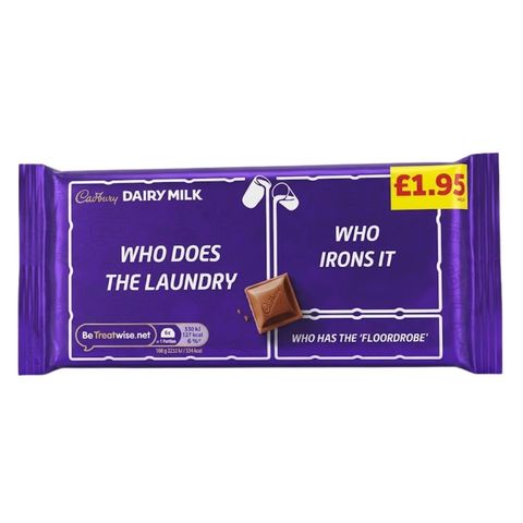 Cadbury Dairy Milk Chocolate Bar 95g