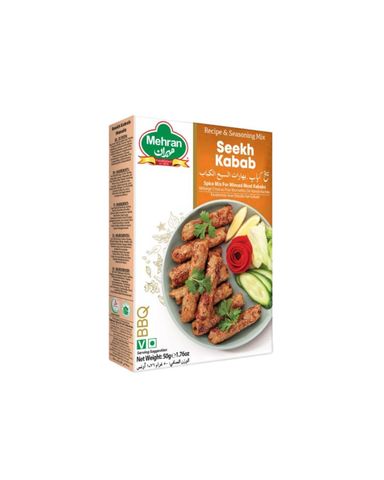 Mehran Seekh Kabab Masala 50g