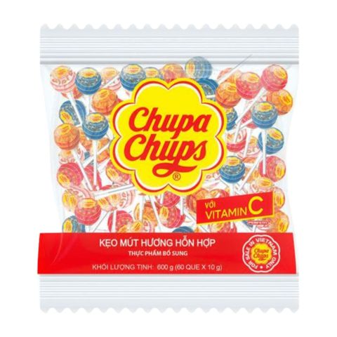Chupa Chups Vitamin C Lollipop 60 Pieces