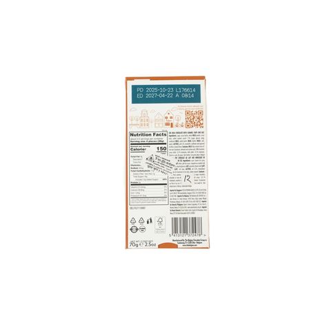 Belgian Milk Chocolate With Salted Caramel 70g