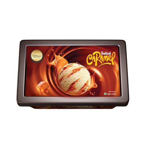 Bellissimo Salted Caramel Ice Cream 900ml