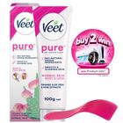 Veet Pure Hair Removal Cream for Normal Skin 100g