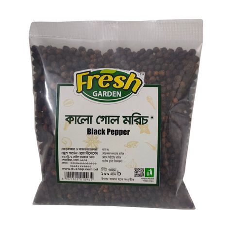 Fresh Garden Black Peppercorn Whole 100g