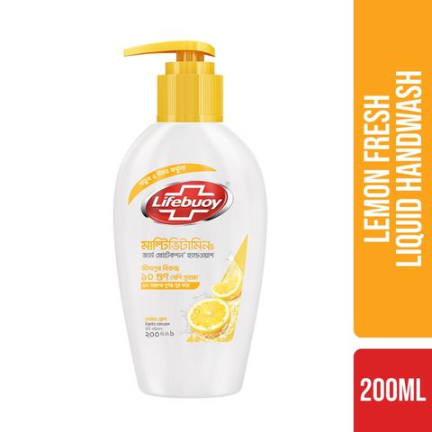 Lifebuoy Handwash (Soap) Lemon Fresh Pump 200ml