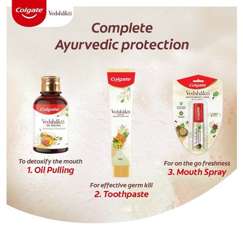 Colgate Swarna Vedshakti Toothpaste 200g