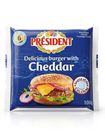 President Delicious Burger Cheddar Cheese 100g