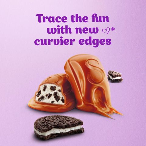Cadbury Dairy Milk Silk Oreo Chocolate Bar 58.5g