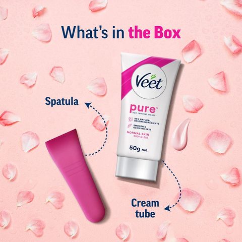 Veet Pure Hair Removal Cream for Normal Skin 50g