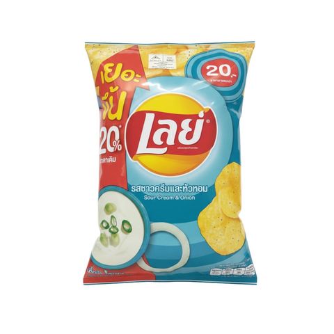 Lay's Sour Cream & Onion Chips 48g