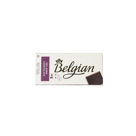Belgian 50% Dark Chocolate 70g