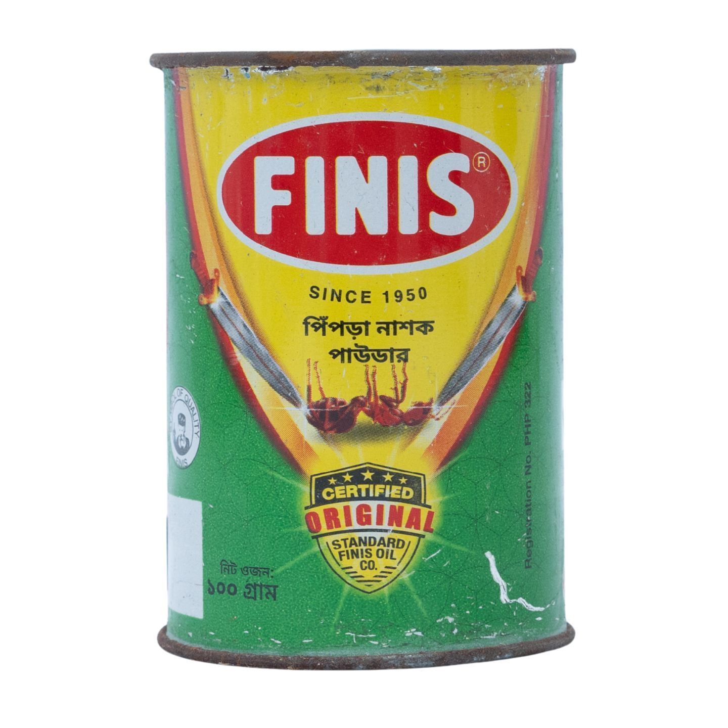 Finis Insect Powder Tin 100g