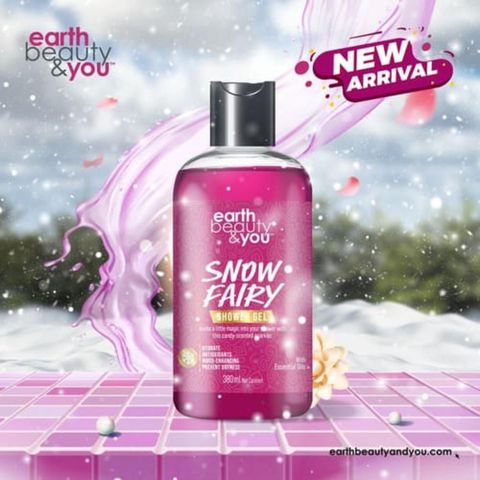 Earth Beauty & You Shower Gel Snow Fairy 380ml