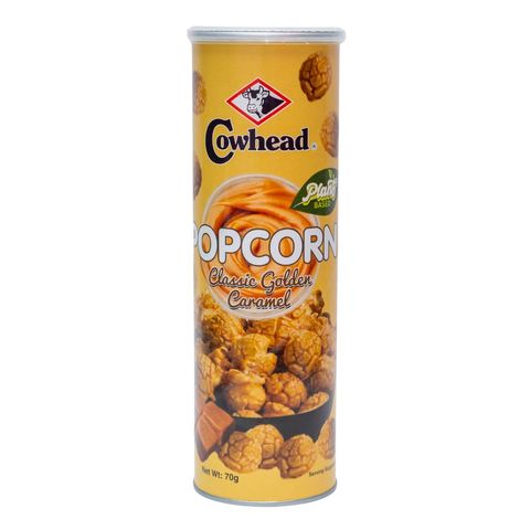 Cowhead Classic Golden Caramel Popcorn 70g