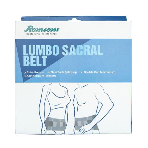 Romsons Lumbo Sacral Belt GS 1904 XL 1 Piece
