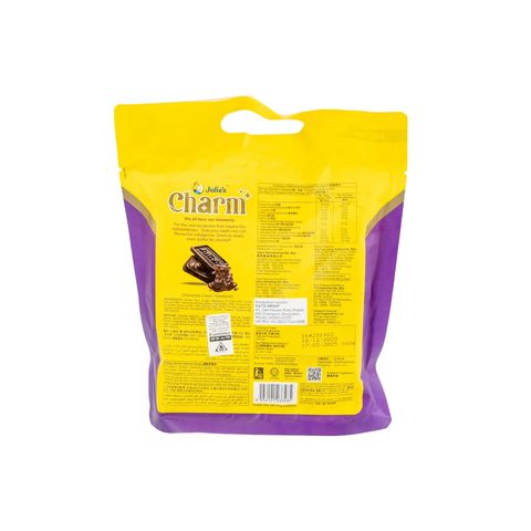 Julie's Charm Double Choc Sandwich 8 Pieces Pack 172g