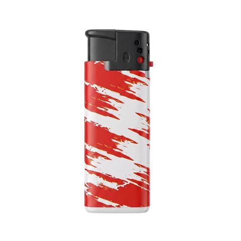 Stripe Design Gas Lighter Assorted 1 Piece