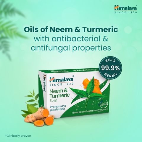 Himalaya Neem & Turmeric Soap 75g