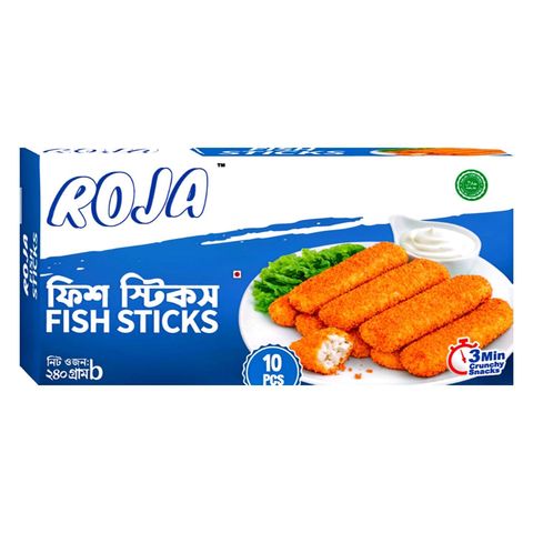 Roja Fish Sticks (10 Pieces) 240g