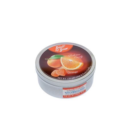 Mrs Sweet And Mr Sour Orange Soft Candy 128g