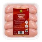 Quality Broiler Chicken Breast Boneless 500g