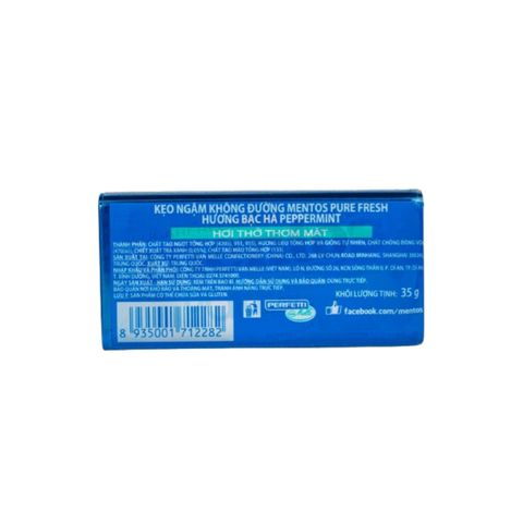 Mentos Pure Fresh Mints Peppermint 35g