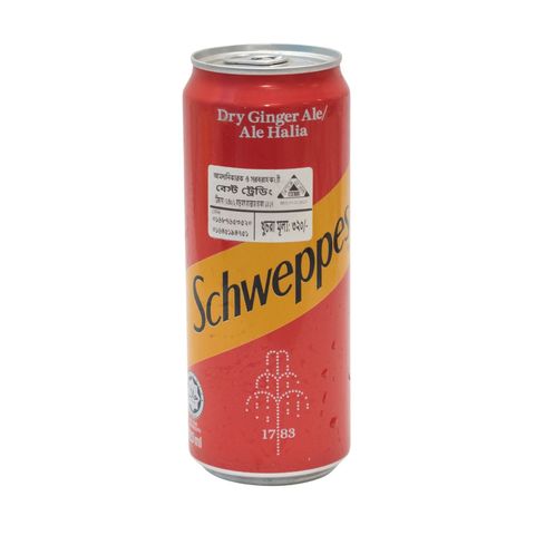 Schweppes Ginger Soda Can Chilled 320ml