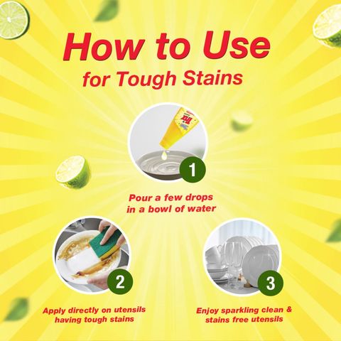 Trix Dish Washing Liquid Bottle Lemon Fragrance 1L