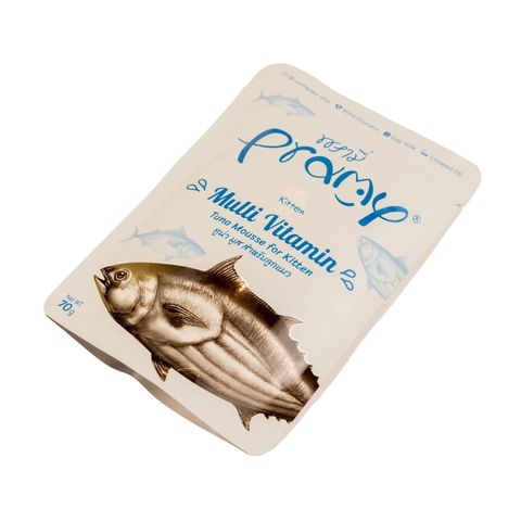 Pramy Multivitamin Pouch Tuna Mousse For Kitten 70g 