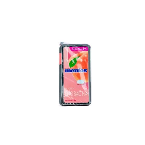 Mentos Suger Free Peaches Mint Candy Flip box 17.5g