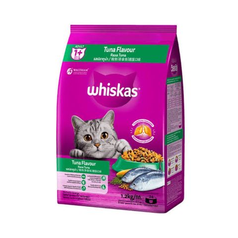Whiskas Dry Tuna Flavour Adult Cat 1.2kg