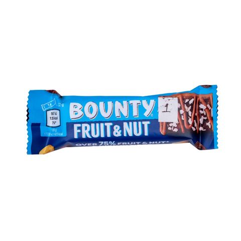 Bounty Fruit & Nut Chocolate 32g