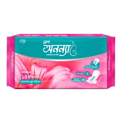 Buy Fresh Anonna Sanitary Napkin Rf Wings 240mm Pads 15 Pieces & Get Free Rf Wings 240mm Pads 8 Pieces