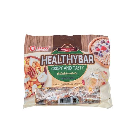 Coco Healthy Bar Crispy And Tasty Oat Chocolate Bar Poly 400g