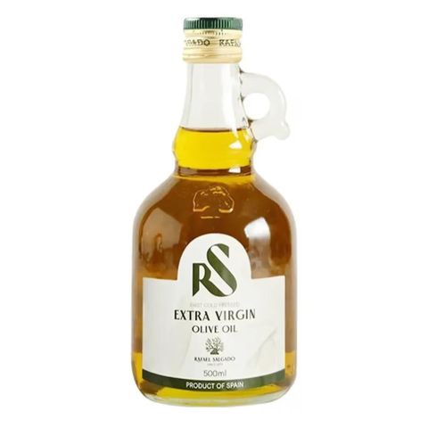Rs Olive Oil Extra Virgin Glass Jar With Handle Spain 500ml