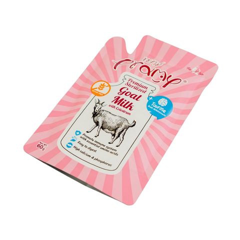 Pramy Premium Goat Milk With Colostrum & Taurine For All Cats 60g