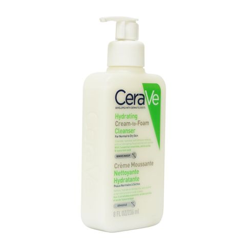 Cerave Hydrating Cream To Foam Cleanser 236ml