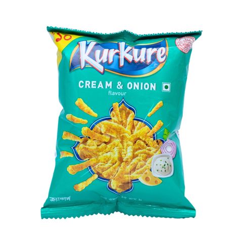 Kurkure Cream & Onion Flavour 15g +- 2g