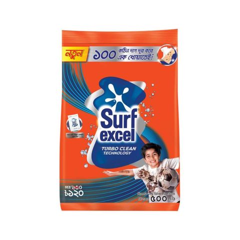Buy Surf Excel Synthetic Laundry Detergent Powder 500g & Free Surf excel white 70g