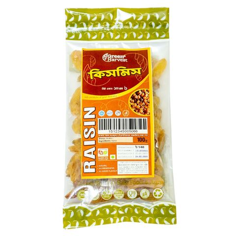 Green Harvest Raisin 100g