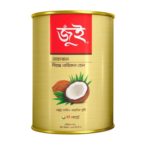 Jui Pure Coconut Hair Oil Tin bottle 333ml